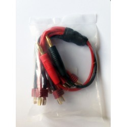 4mm Banana plug with 6 x T-Connector charging harness [DEANSPARALEAD]